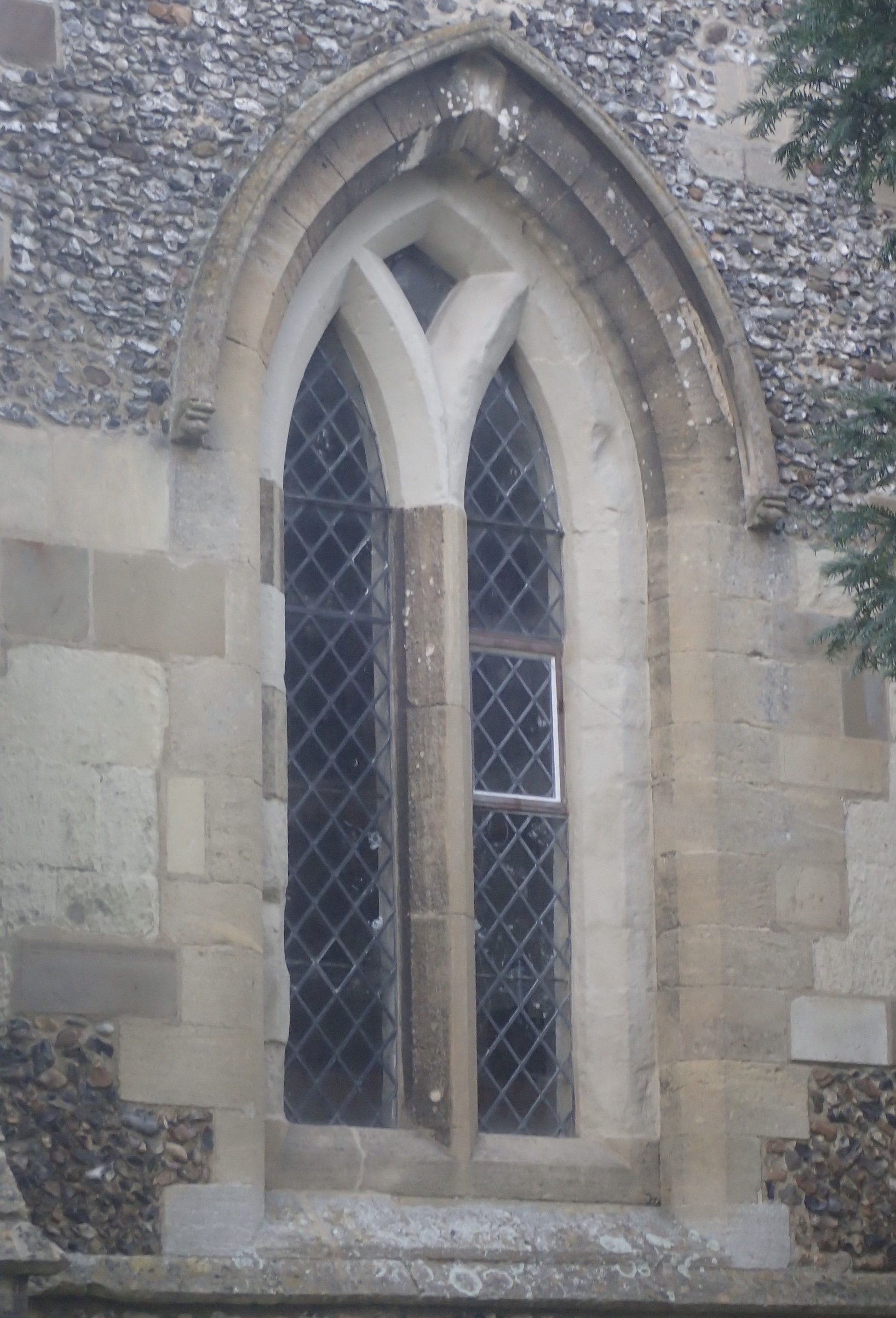 Tower west window