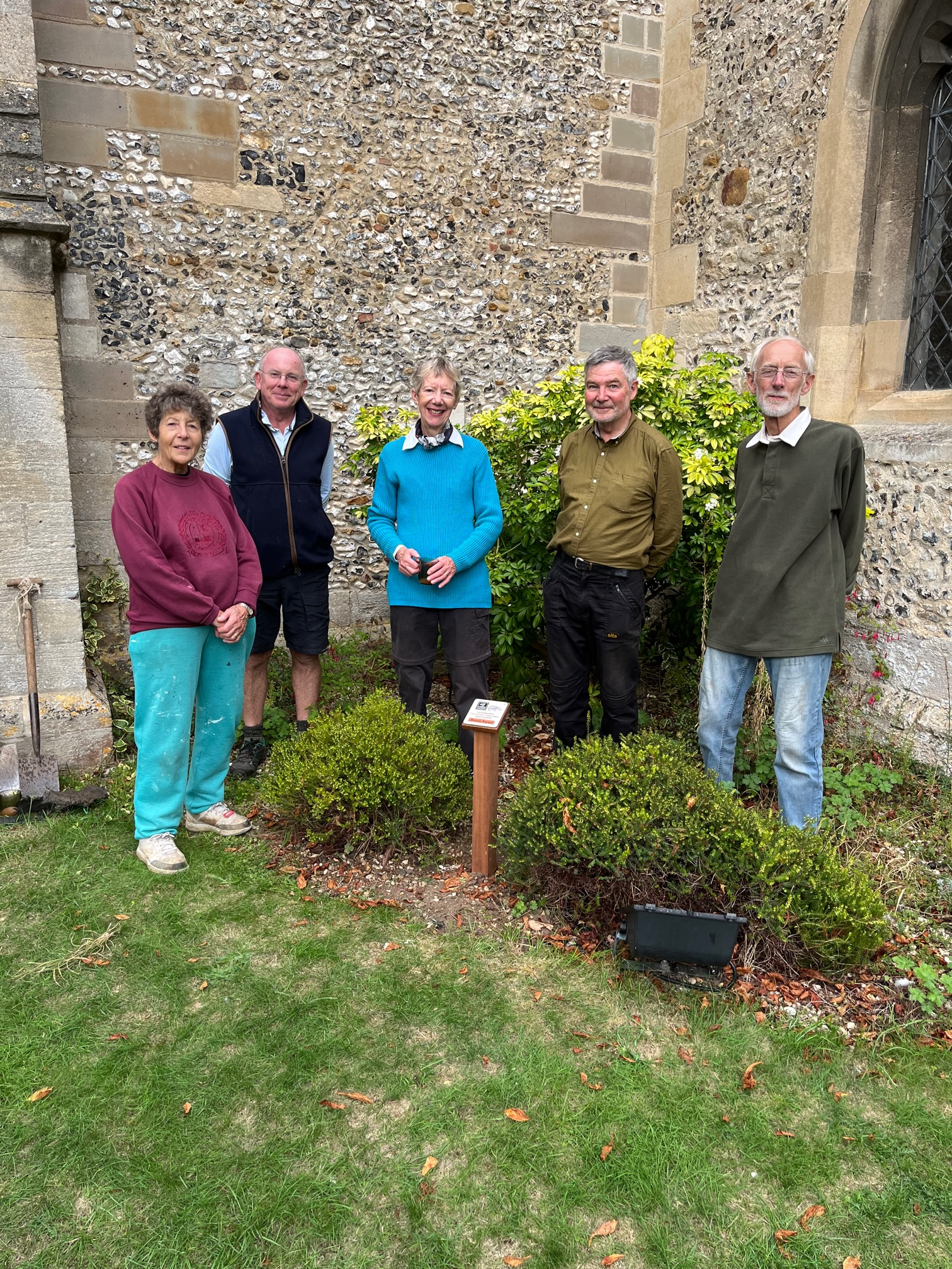 Churchyard award - plaque & pe