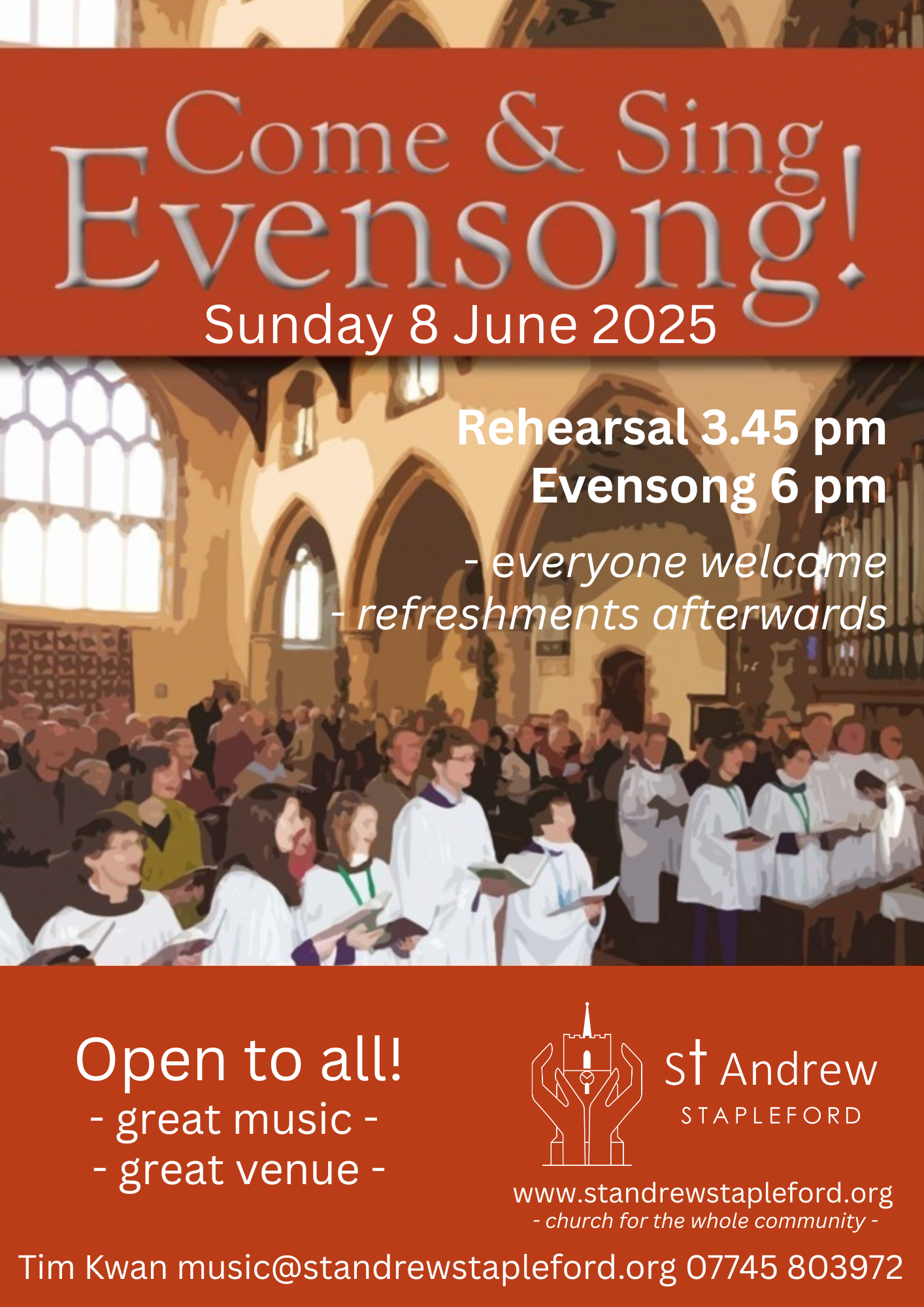 Come & Sing Evensong - 2025.6.