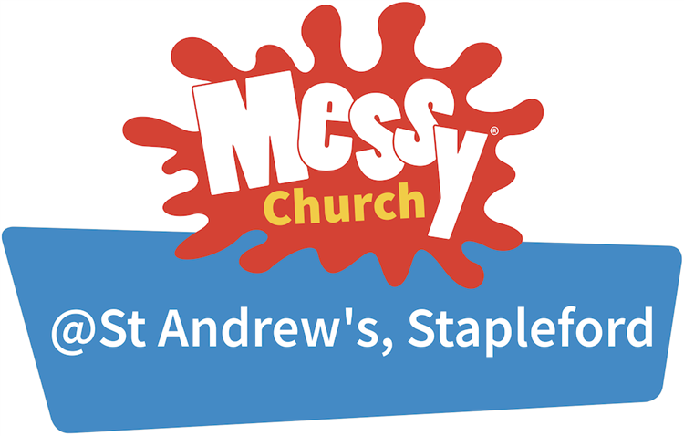Messy Church logo - at St Andr