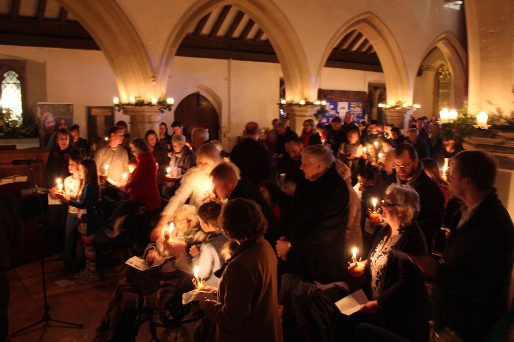 Christingle service at St Andrew's